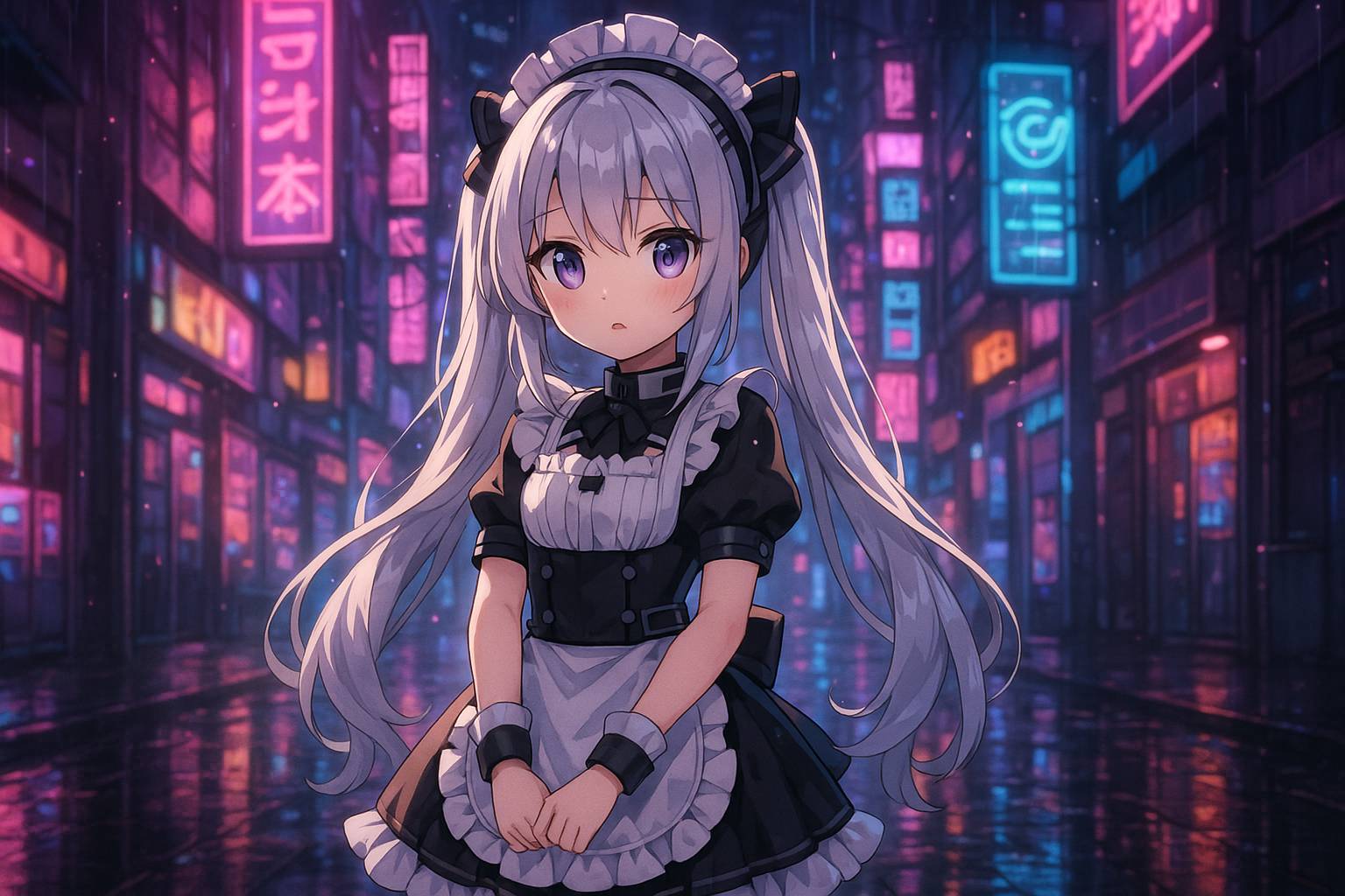 51吃瓜教程动漫 - 赛博朋克少女